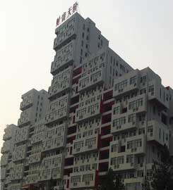 [鄭州真石漆]富士康冠達(dá)花園個(gè)性設(shè)計(jì)，只用超前單彩真石漆